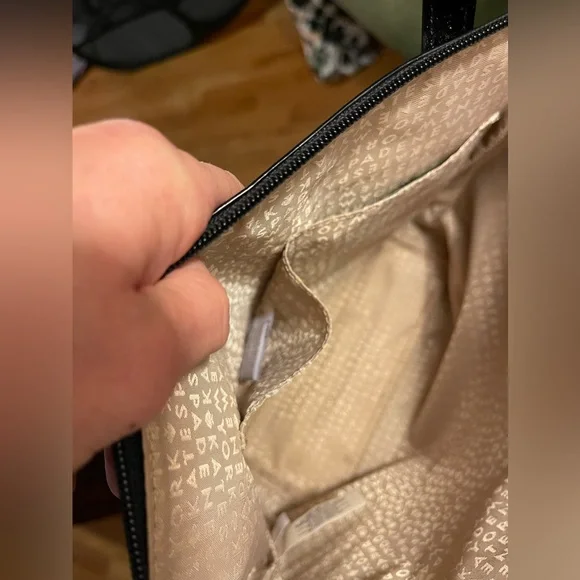 KATE SPADE NEW YORK Women's Black Patent Leather Tote Bag Org. $399 AUTH NWOT - Picture 11 of 16